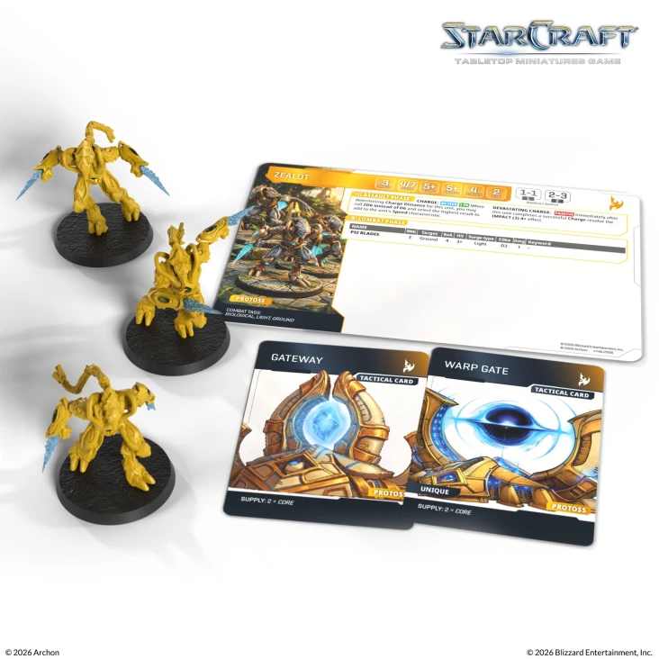 Starcraft TMG: Protoss - Zealot Starcraft TMG: Protoss - Zealot