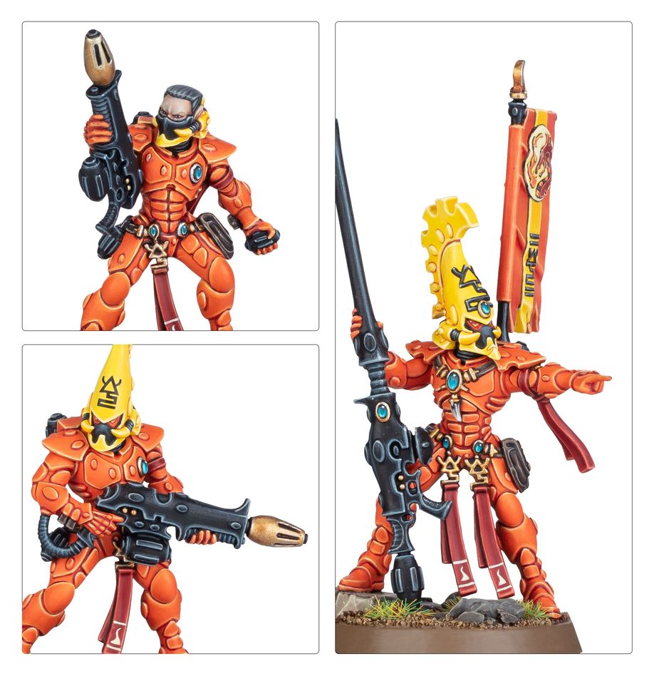 Warhammer 40k: Aeldari - Fire Dragons Warhammer 40k: Aeldari - Fire Dragons