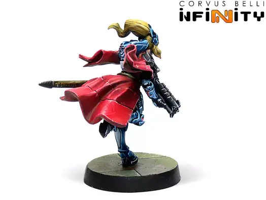 Infinity: PanOceania - PanOceania Hero, Jeanne d'Arc 2.0 (Mobility Armor) Infinity: PanOceania - PanOceania Hero, Jeanne d'Arc 2.0 (Mobility Armor)