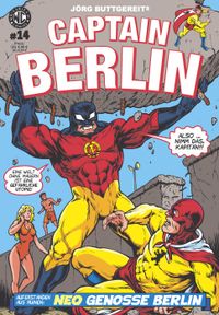 Captain Berlin #14 Comic, Superheld, Captain Berlin, rote Kleidung, gelbe Hose