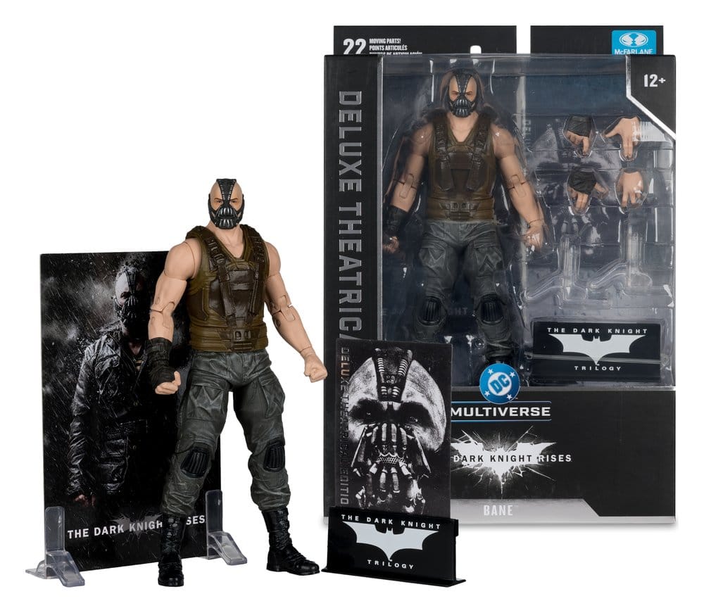 Actionfigur, Bane, Gotham, Lederband, Maskenfigur