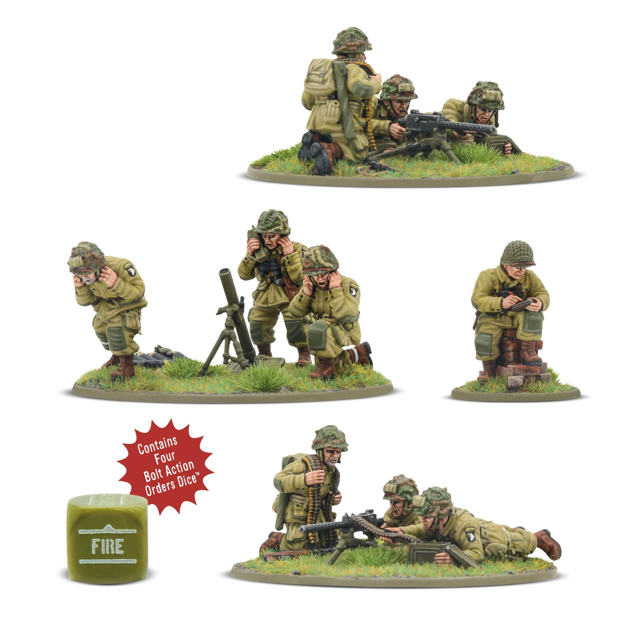 Bolt Action: US - Airborne (D-Day) Heavy Weapon Platoon