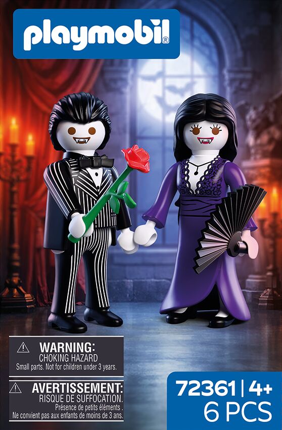 Playmobil: Vampirpaar playmobil, figures, couple, rose, tanzende