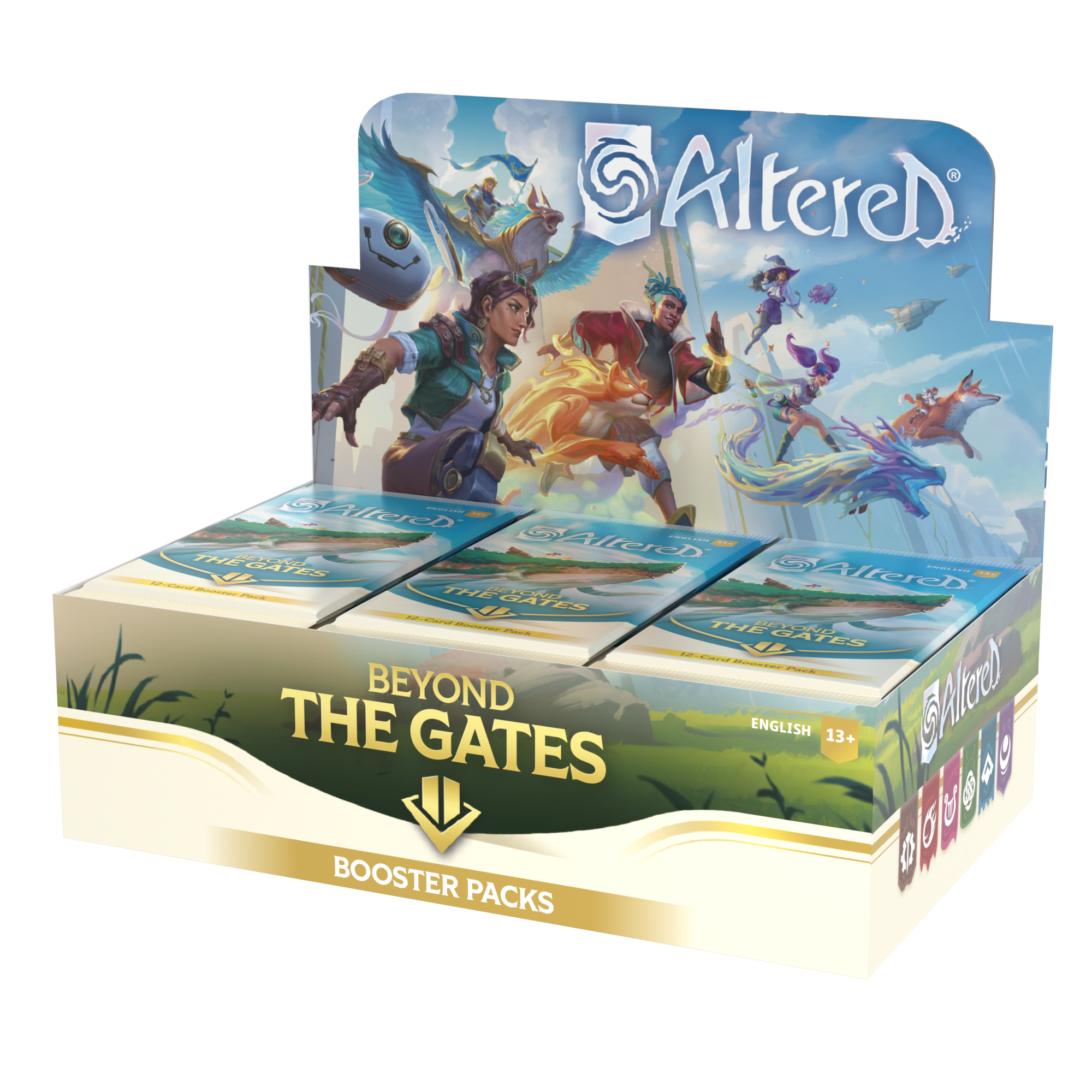 Altered TCG: Beyond the Gates Booster Display