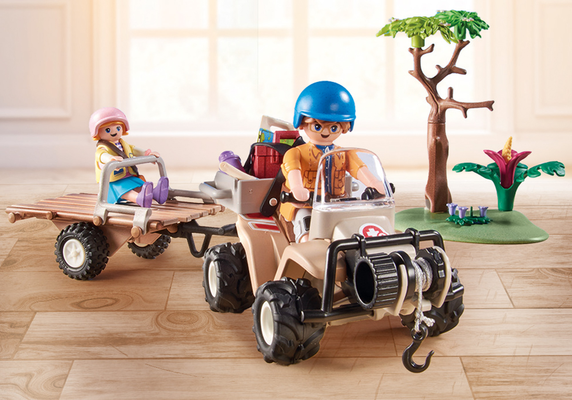 Playmobil: Wiltopia - Tierrettungs-Quad