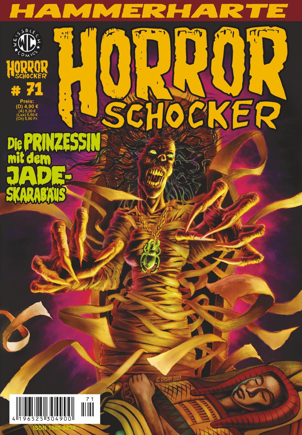 Horror Schocker Bd.71: Die Prinzessin mit dem Jade-Skarabäus