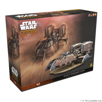 Star Wars, Legion, Speeder Tank, Fahrzeugmodell, Braun Tarnung