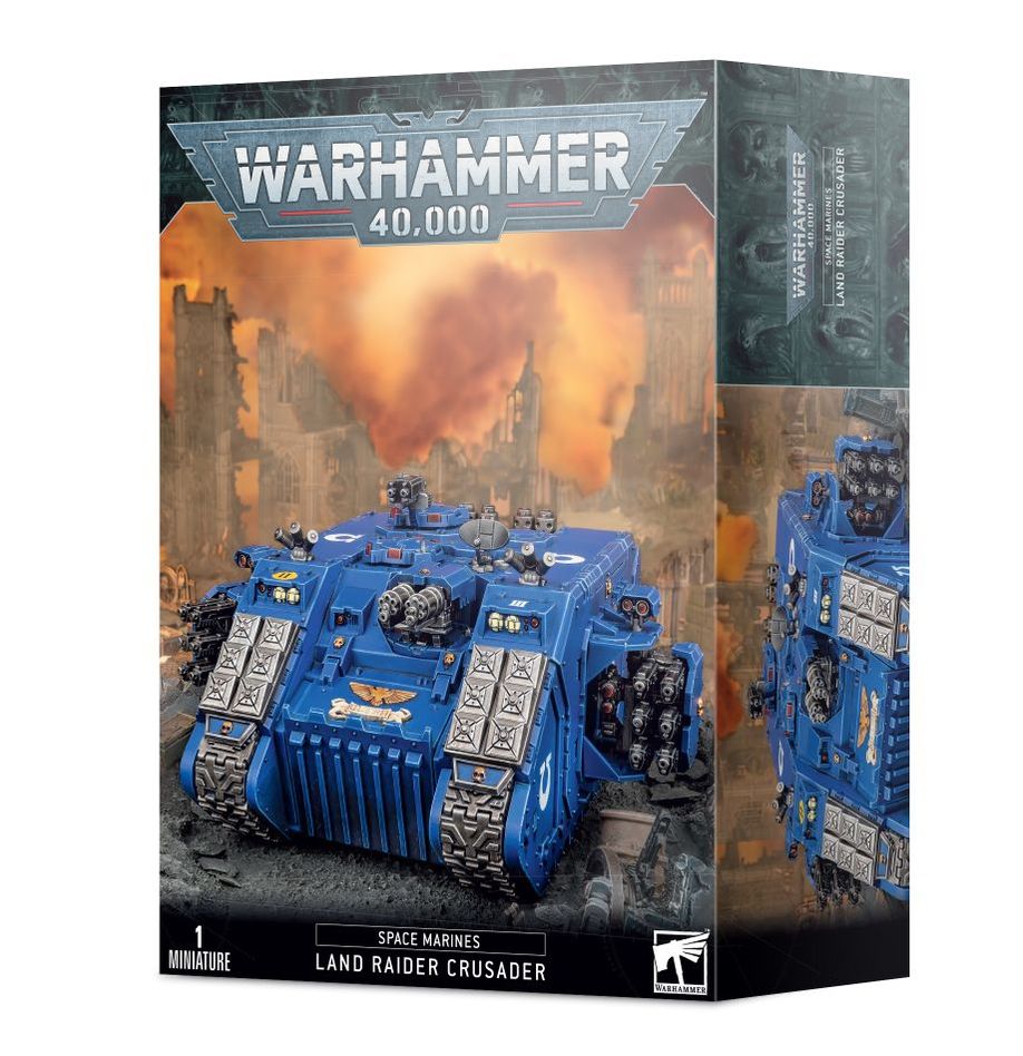 Warhammer 40K: Space Marines - Land Raider Crusader Warhammer 40K: Space Marines - Land Raider Crusader