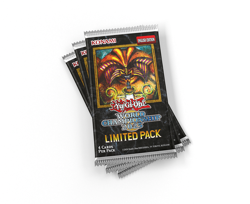 Yu-Gi-Oh! CCG: World Championship 2025 Limited Pack Booster Display