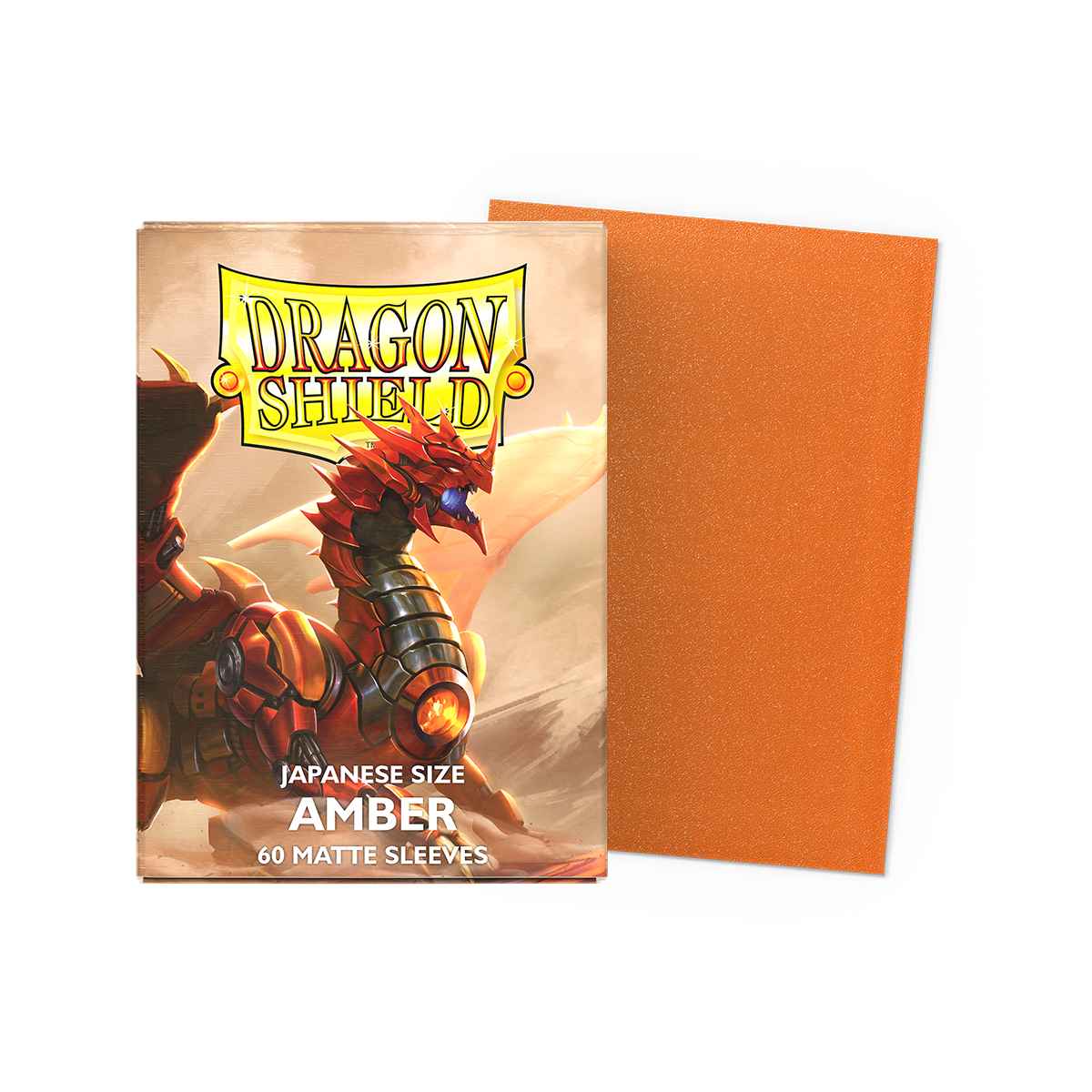 Dragon Shield Japanese Matte - Amber