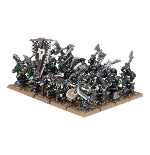 Warhammer: The Old World Orc & Goblin Tribes - Black Orc Mobs Warhammer: The Old World Orc & Goblin Tribes - Black Orc Mobs