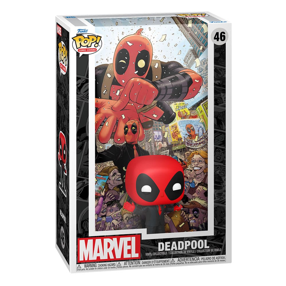 Deadpool: POP Deadpool in Suit/Comic Cover (46)