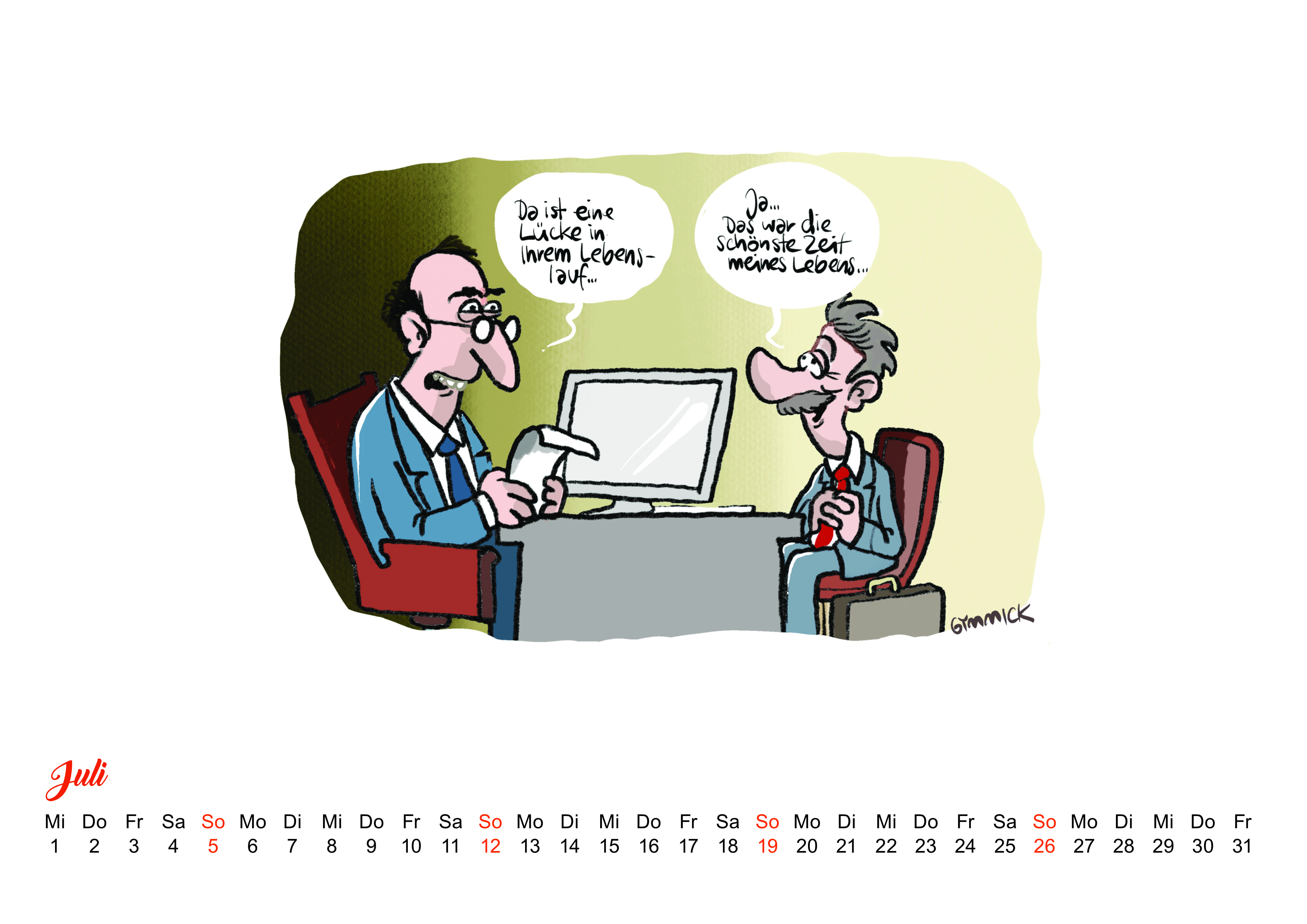 Gymmick: Kalender 2026: 13 Blatt Querformat Gymmick: Kalender 2026: 13 Blatt Querformat