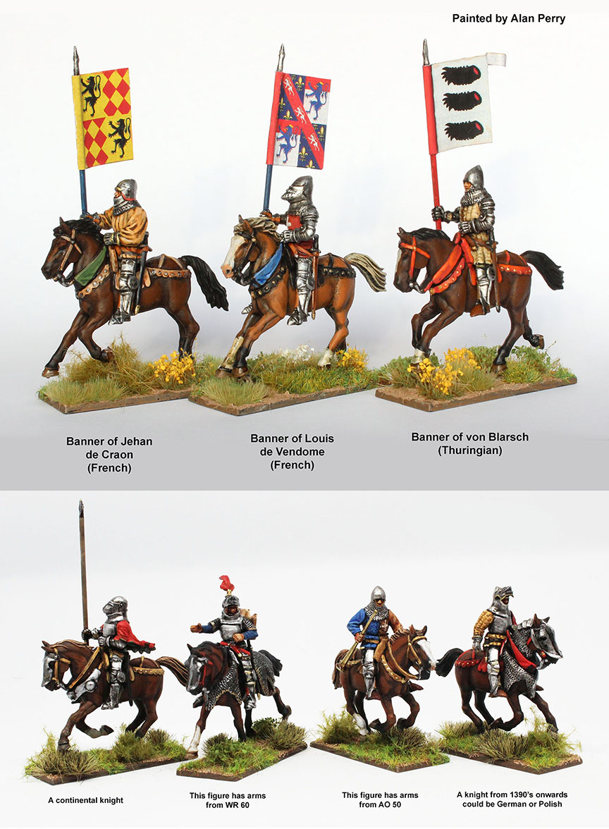 Perry Miniatures: Agincourt Mounted Knights 1415-1429