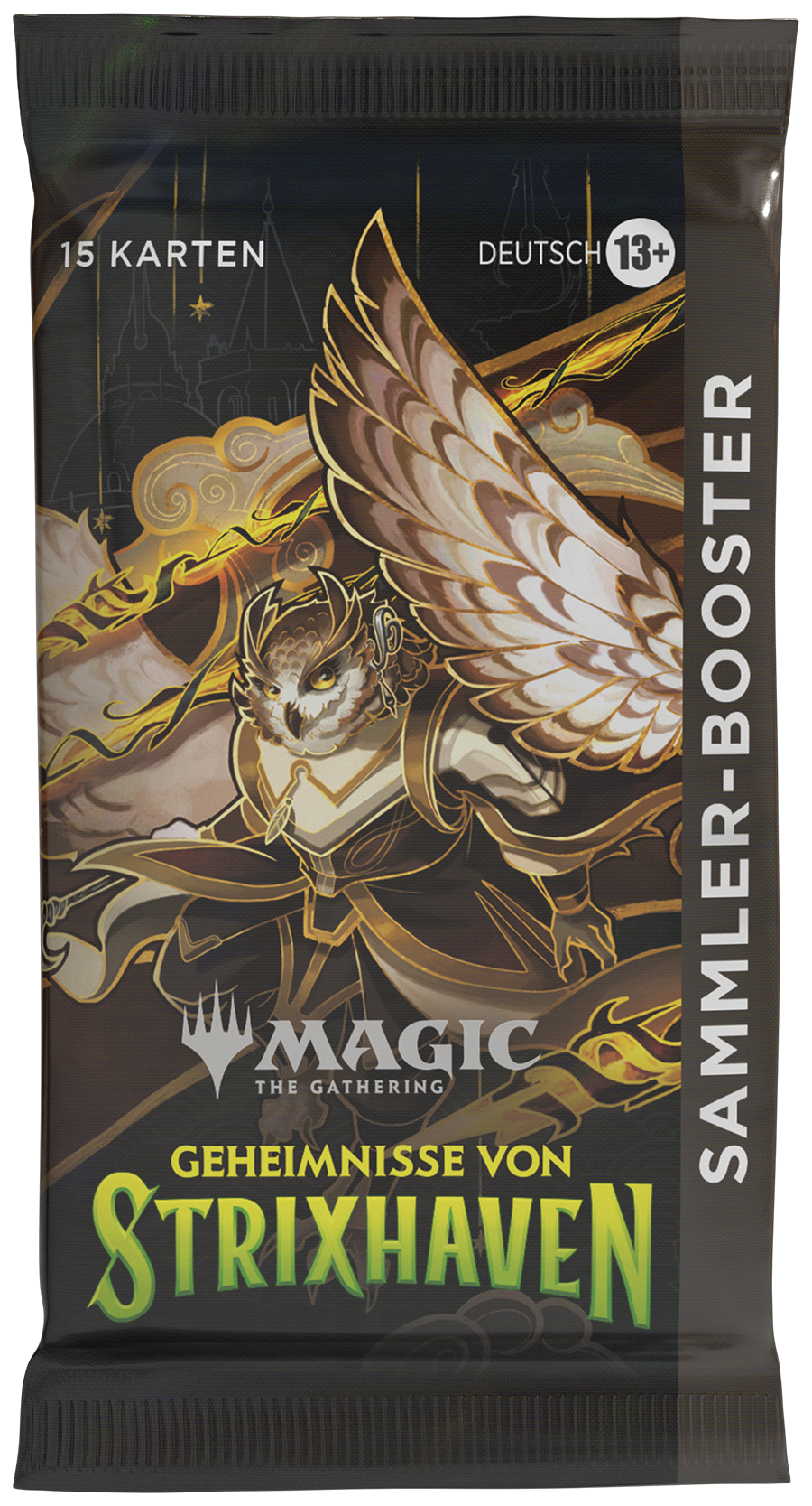 Magic CCG dt.: Geheimnisse von Strixhaven Sammler-Booster Kartenspiel, Magic: The Gathering, Geheimnisse, Stribhaven, Winged-crest