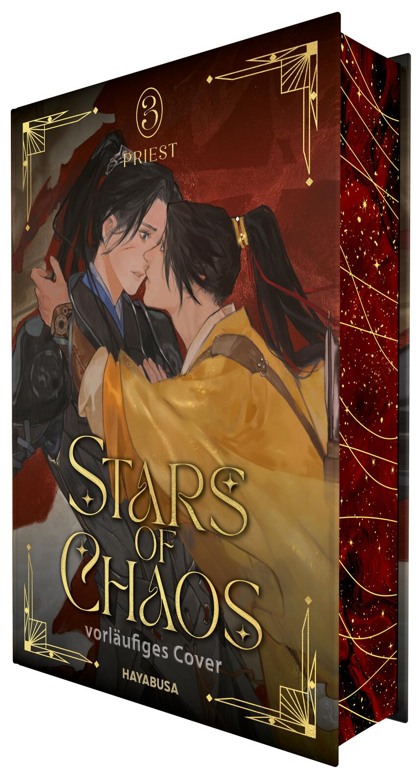 Stars of Chaos Bd.3 HC Romance, Kiss, Paar, Kostüm, Holographic cover