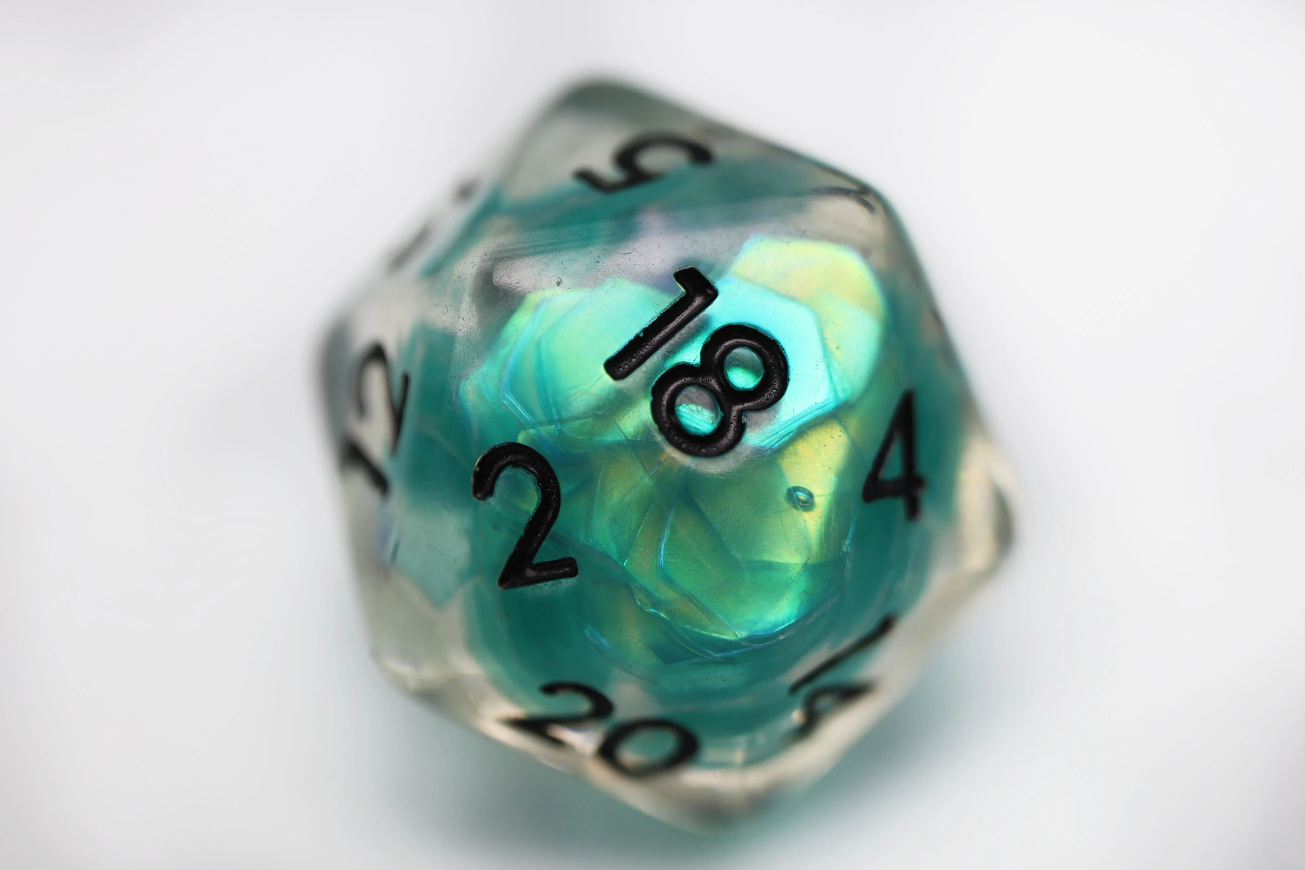 Polyhedral Dice Set: Siren Sparkle (7)