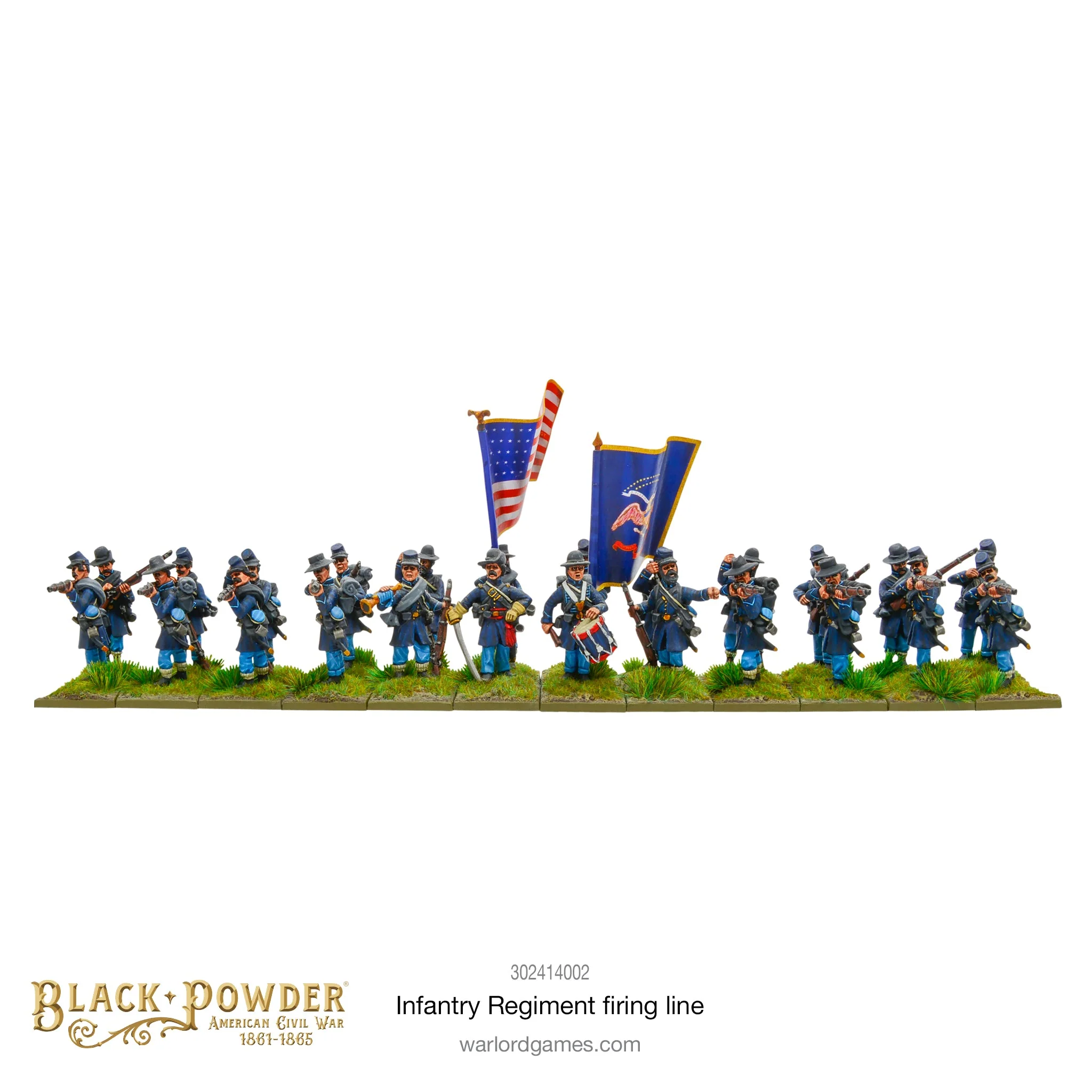 Black Powder: American Civil War Infantry Regiment Firing Line