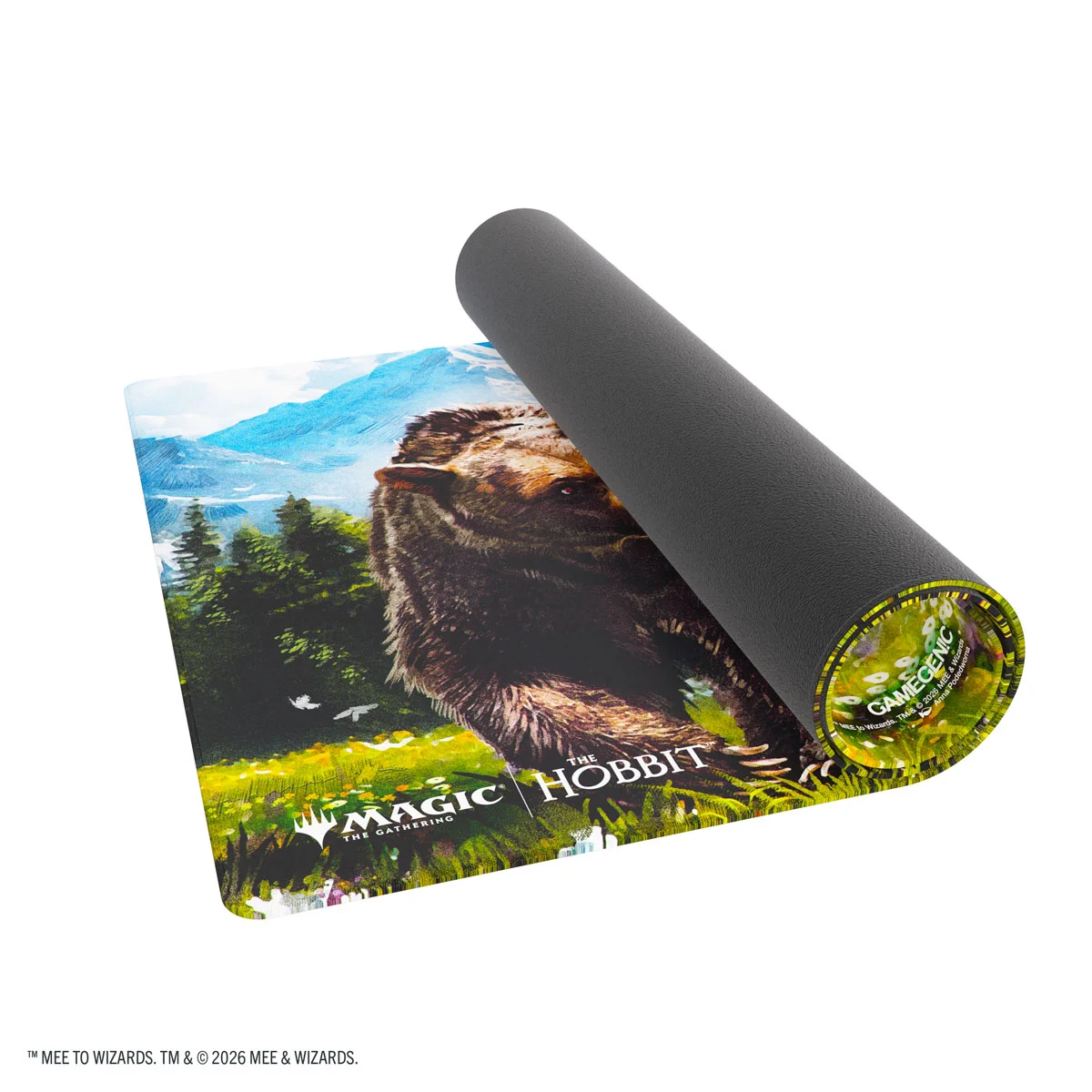 Gamegenic: Magic The Hobbit Prime Playmat - Radagast of Rhosgobel playmat, Kartenmatte, Der Hobbit, Gaming-Matte, aufgerollte Matte