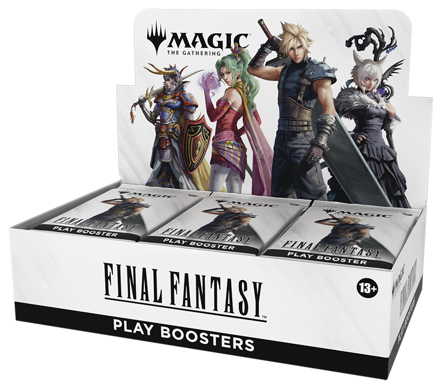 Magic CCG: Final Fantasy Play Booster Display