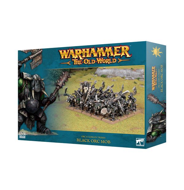 Warhammer: The Old World Orc & Goblin Tribes - Black Orc Mobs Warhammer: The Old World Orc & Goblin Tribes - Black Orc Mobs