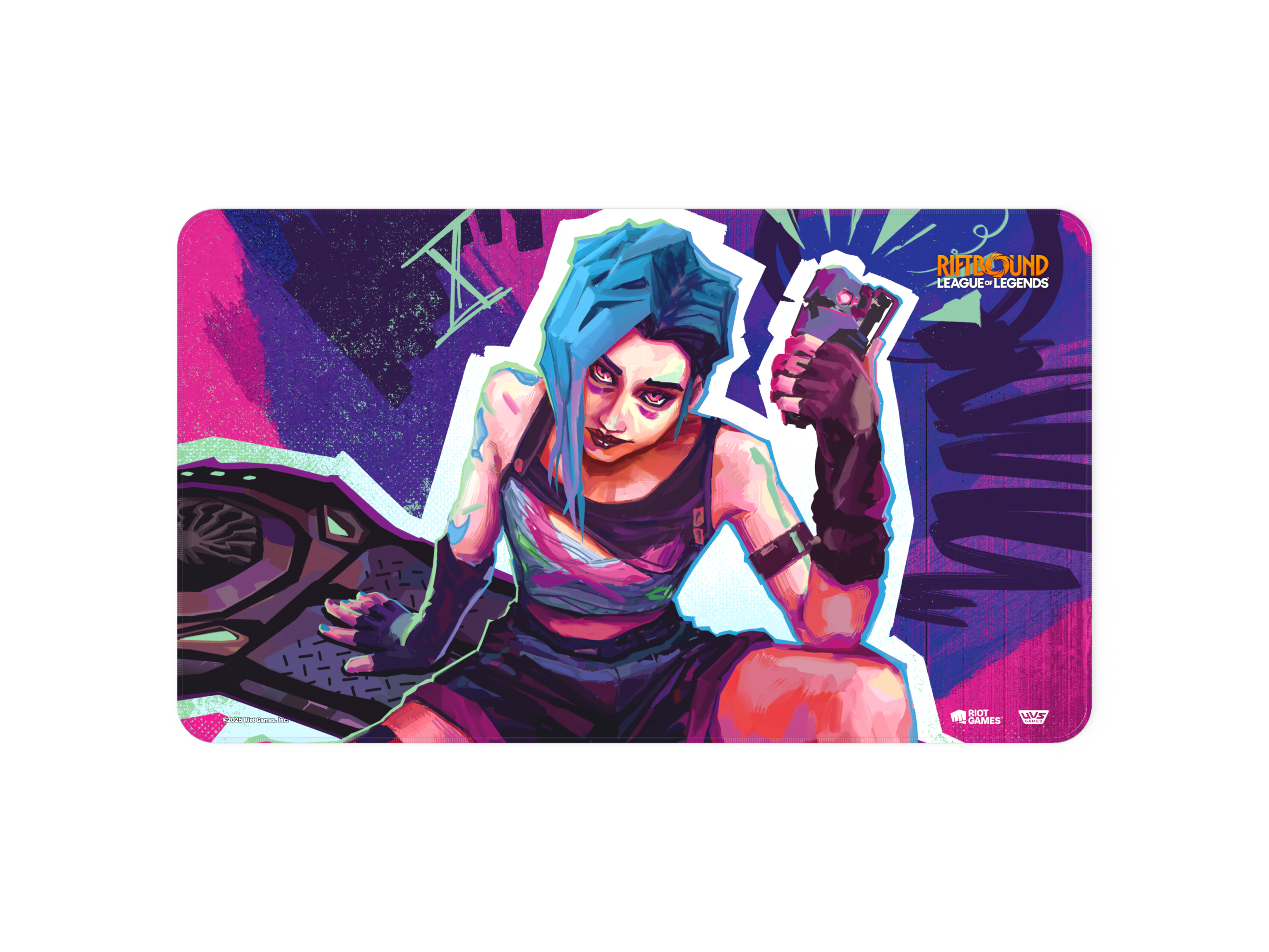 Riftbound TCG: Playmat Jinx (Origins) Riftbound TCG: Playmat Jinx (Origins)