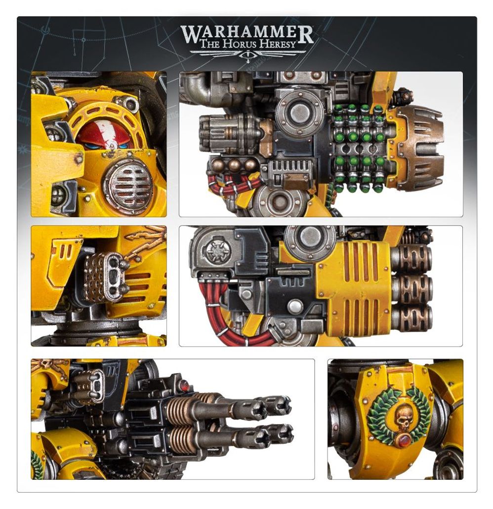 Horus Heresy: Legiones Astartes - Leviathan Dreadnought + Ranged Weapons Horus Heresy: Legiones Astartes - Leviathan Dreadnought + Ranged Weapons