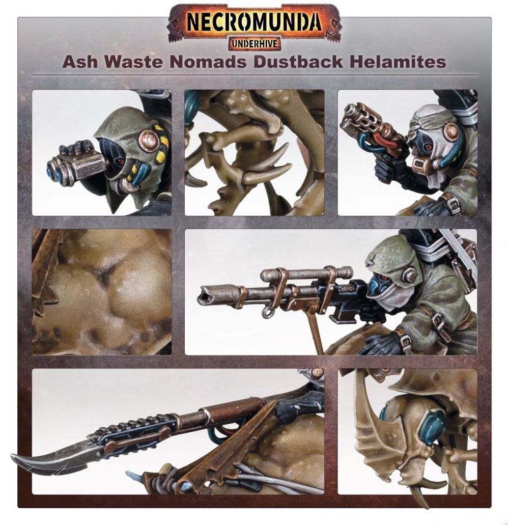 Necromunda: Ash Wastes Dustback Helamite Riders