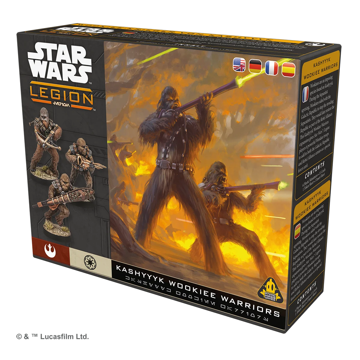 Star Wars: Legion - Kashyyyk Wookie Warriors
