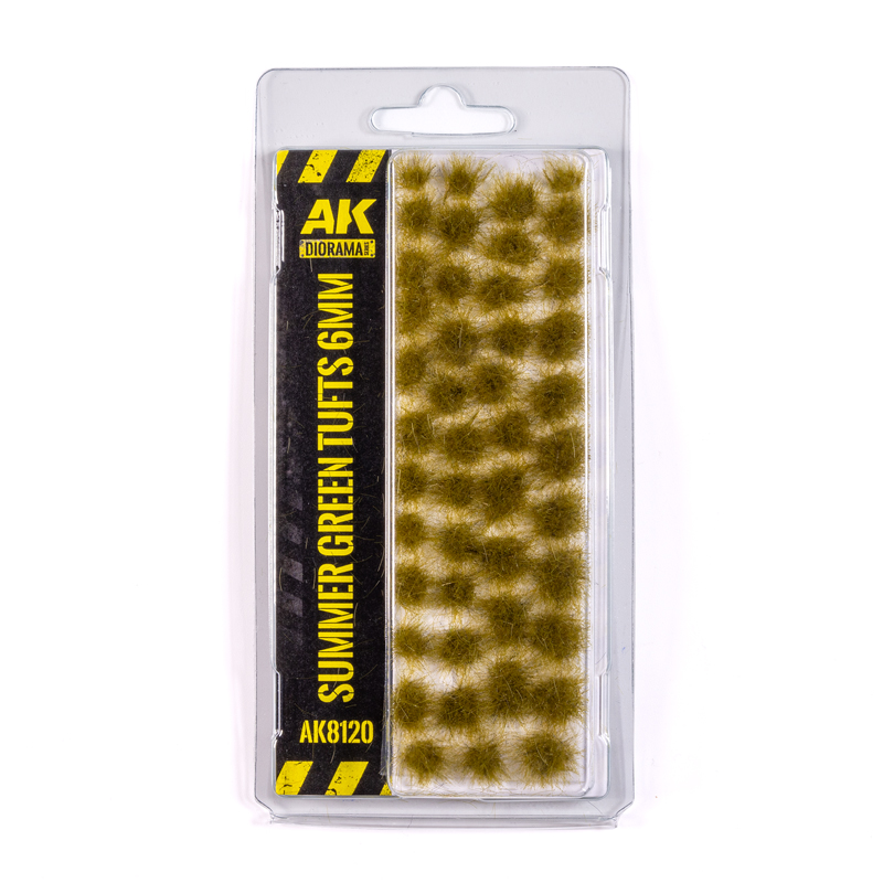 AK: SUMMER GREEN TUFTS 6mm