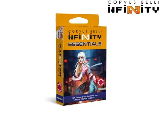 Infinity: JSA - JSA hero, Shinobu Kitsune (Monofilament CCW) Infinity: JSA - JSA hero, Shinobu Kitsune (Monofilament CCW)