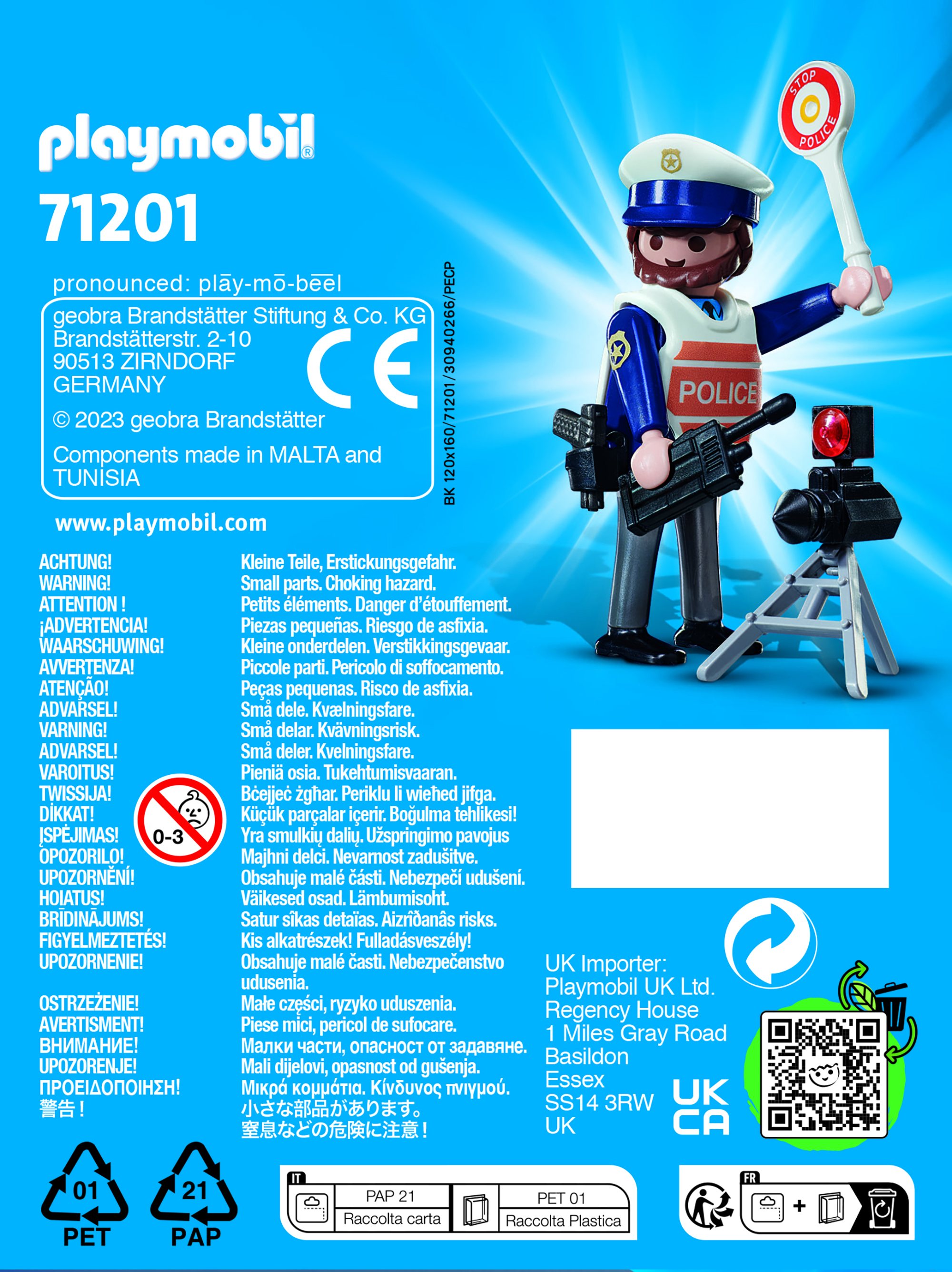 Playmobil: Playmo Friends - Verkehrspolizist Playmobil: Playmo Friends - Verkehrspolizist