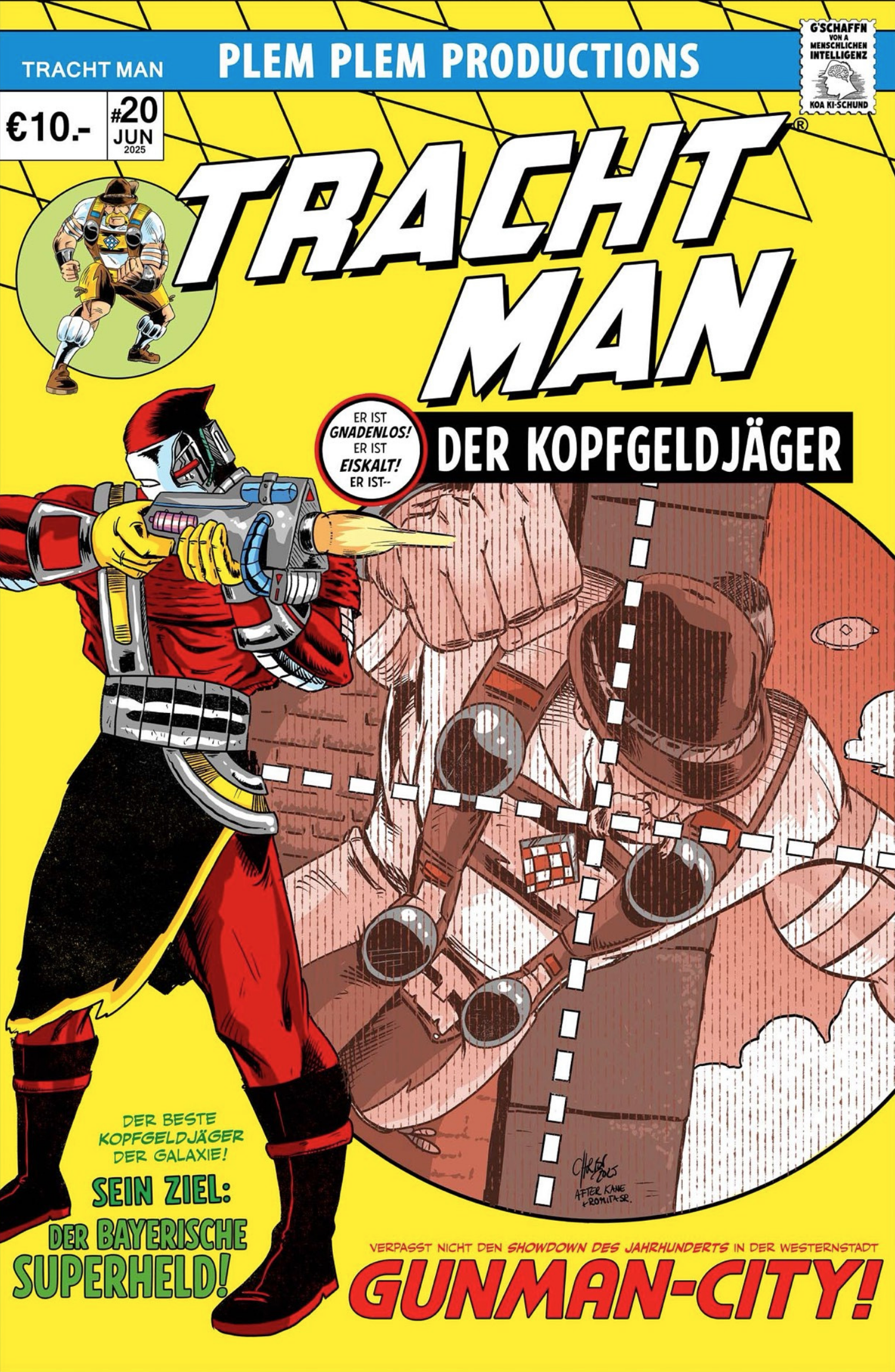 Tracht Man #20 Ultra Comix Variant (100)