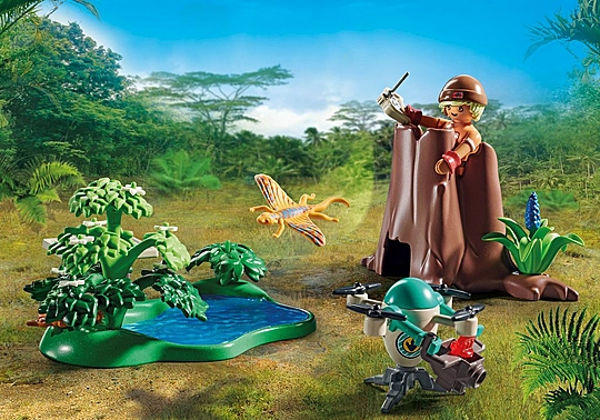 Playmobil: Dinos - Beobachtungsstation für Dimorphodon