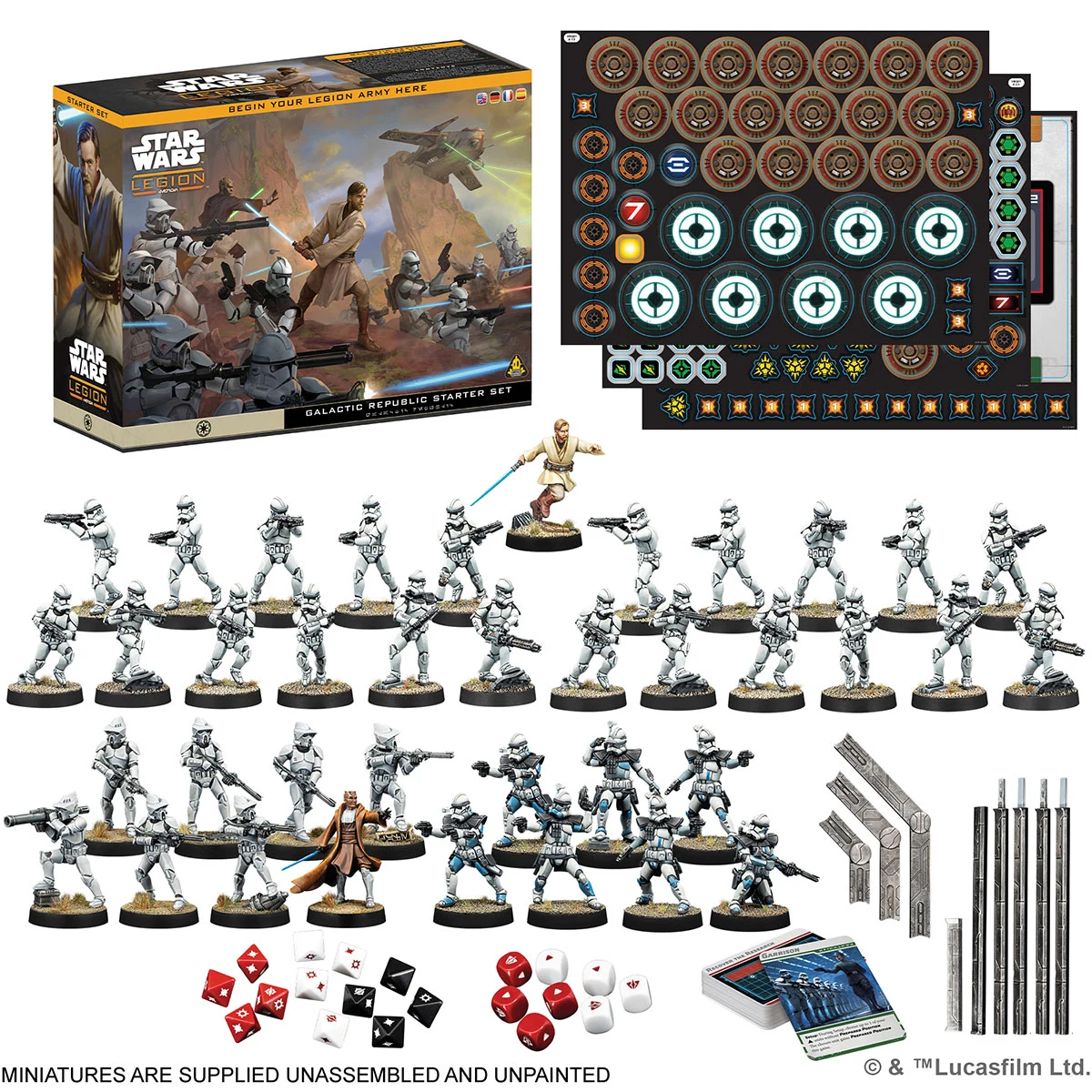 Star Wars: Legion - Starter Set Galactic Republic (multilingual) Star Wars: Legion - Starter Set Galactic Republic (multilingual)