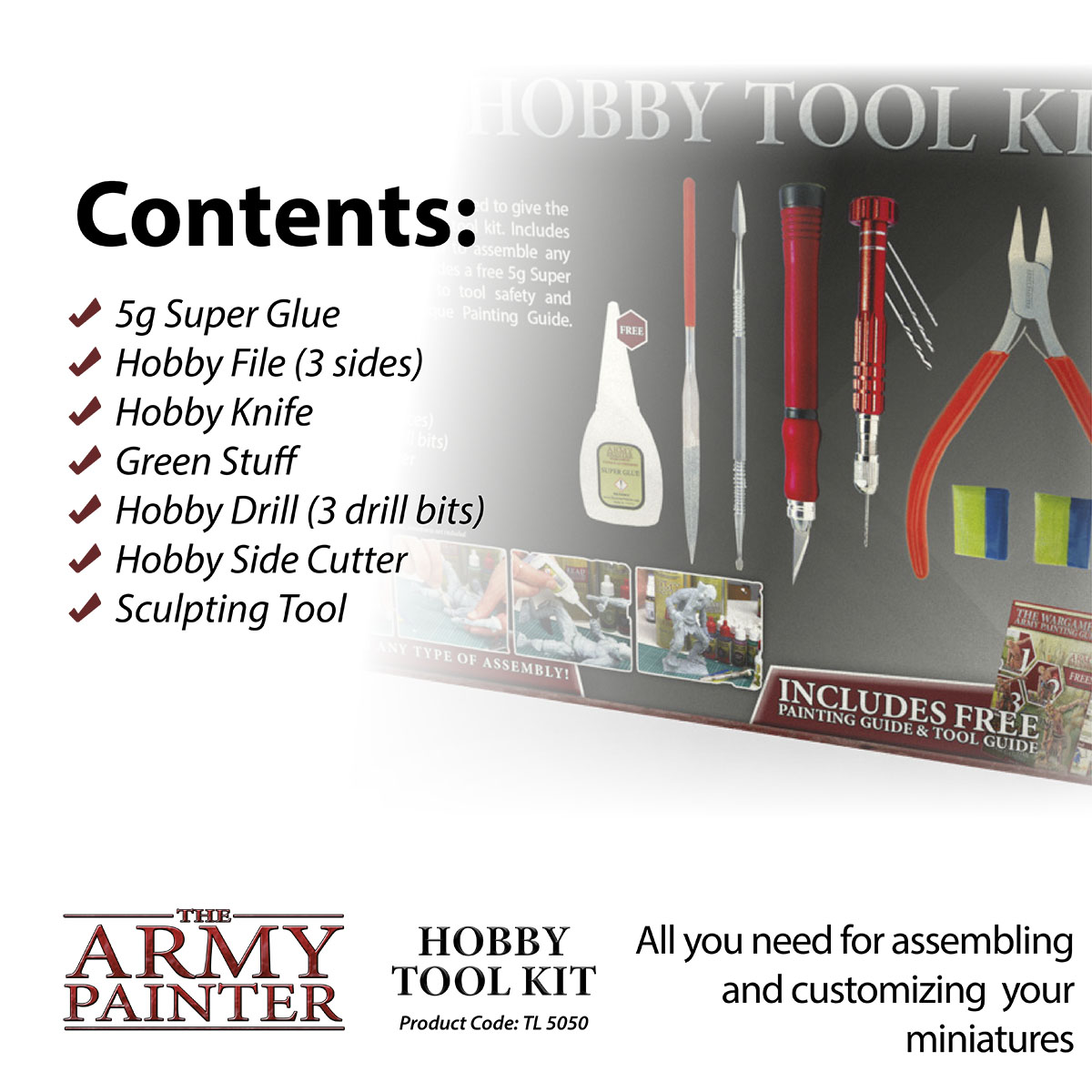 Army Painter: Tool - Hobby Tool Kit Army Painter: Tool - Hobby Tool Kit
