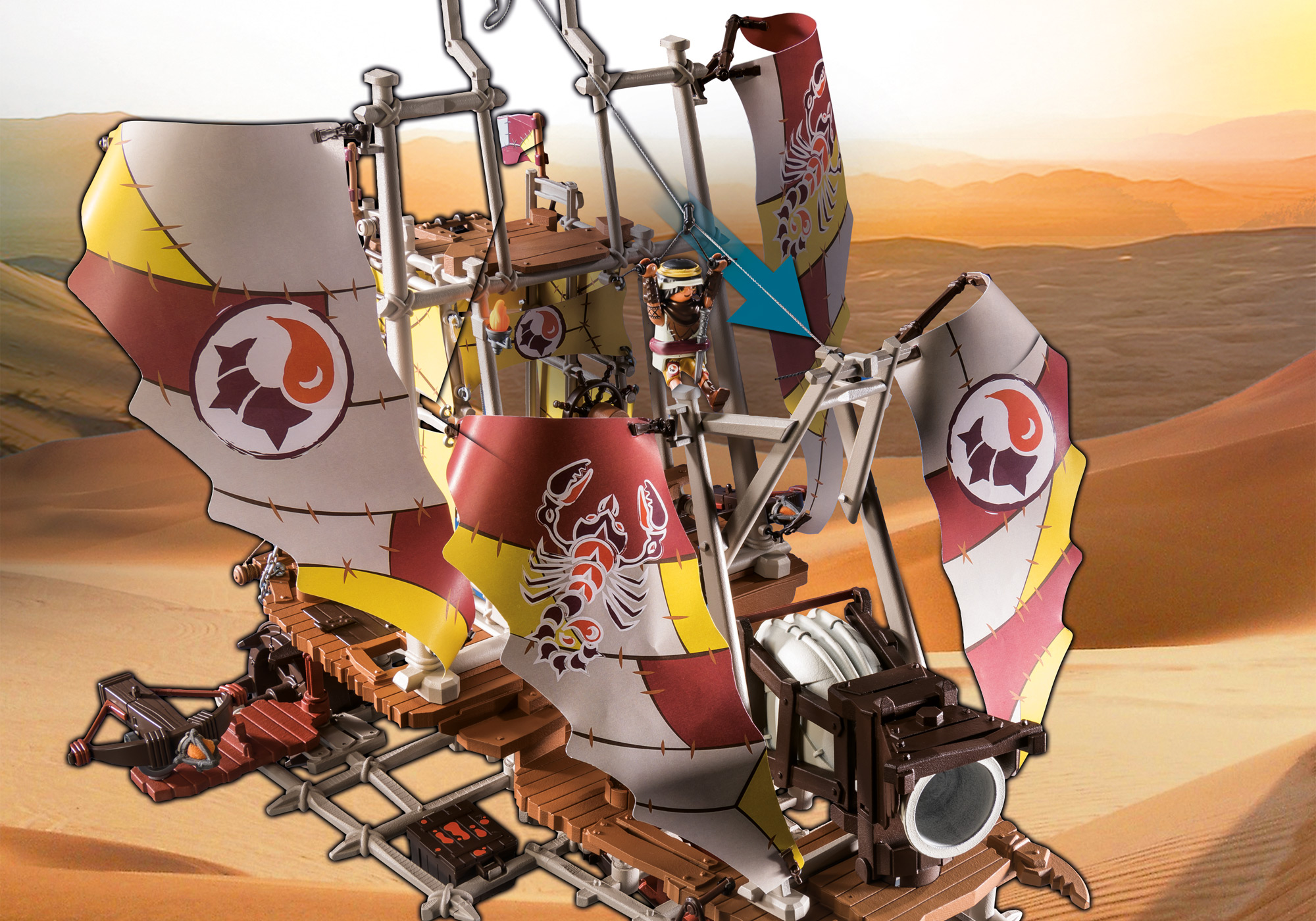 Playmobil: Novelmore - Sal'ahari Sands Sandsturmbrecher Playmobil: Novelmore - Sal'ahari Sands Sandsturmbrecher