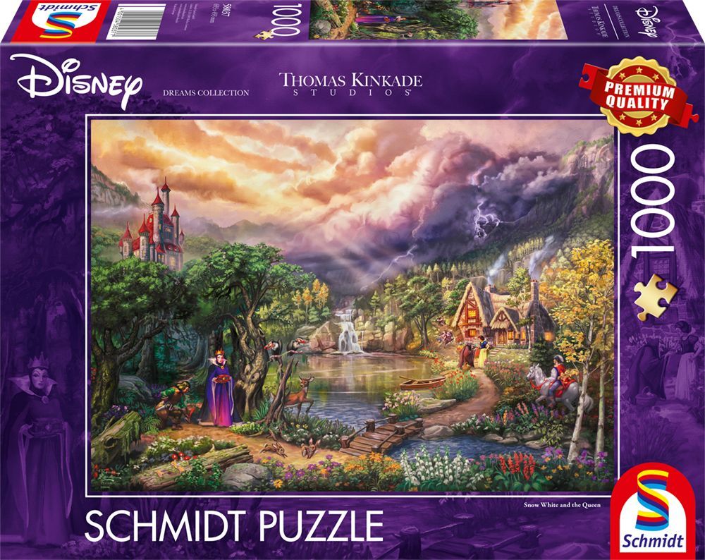 Puzzle: Disney Schneewittchen & die Königin Puzzle, Disney, Schmidt Puzzle, Jigsaw, Landschaft