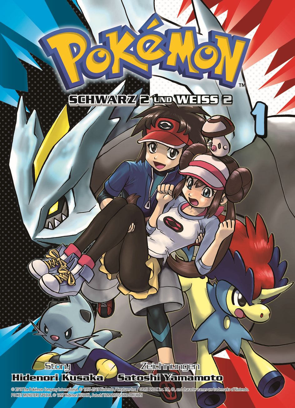 Pokémon Schwarz 2 und Weiss 2 Bd.1-4 Manga Pack Pokémon Schwarz 2 und Weiss 2 Bd.1-4 Manga Pack