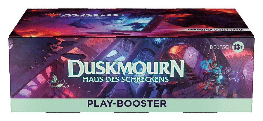 Magic CCG dt.: Duskmourn Haus des Schreckens Play-Booster Display