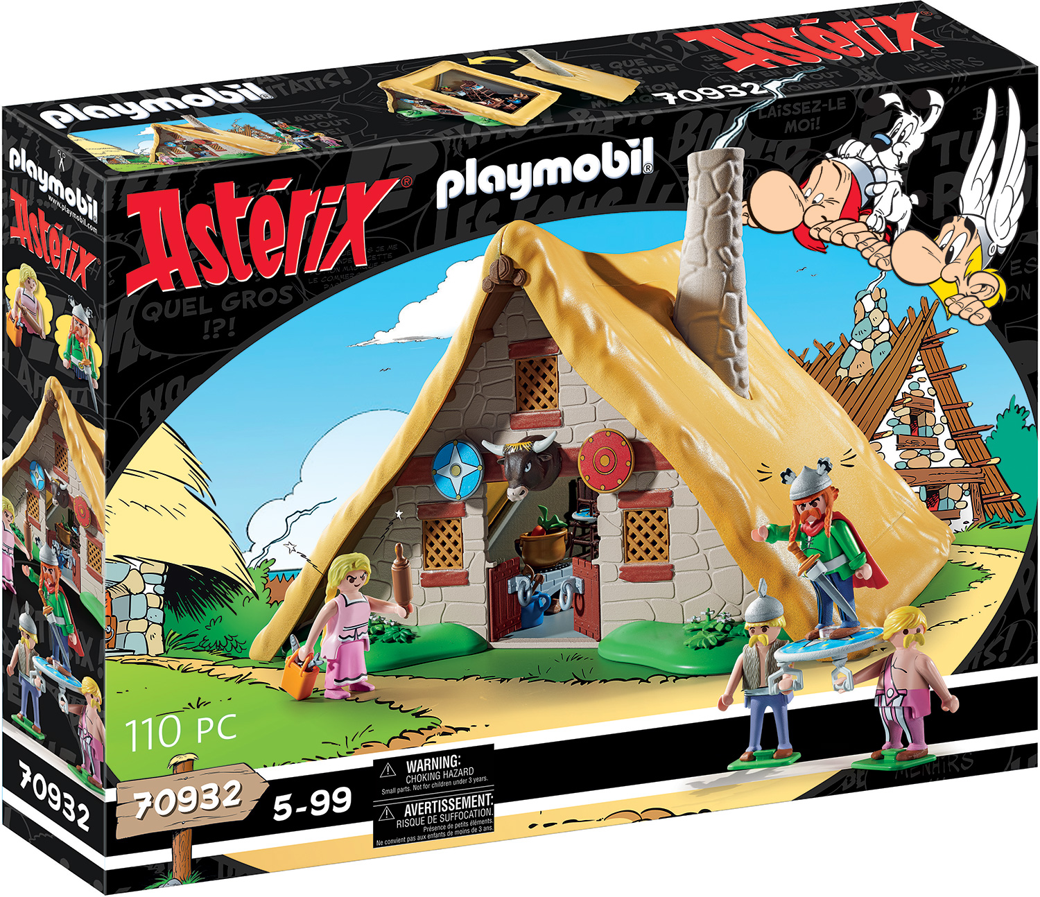 Playmobil: Asterix - Hütte des Majestix