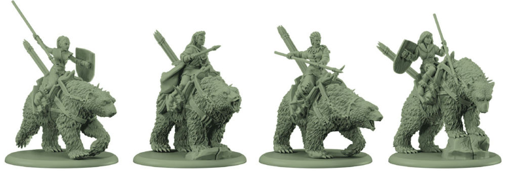 Song of Ice & Fire: Miniaturenspiel - Frozen Shore Bear Riders
