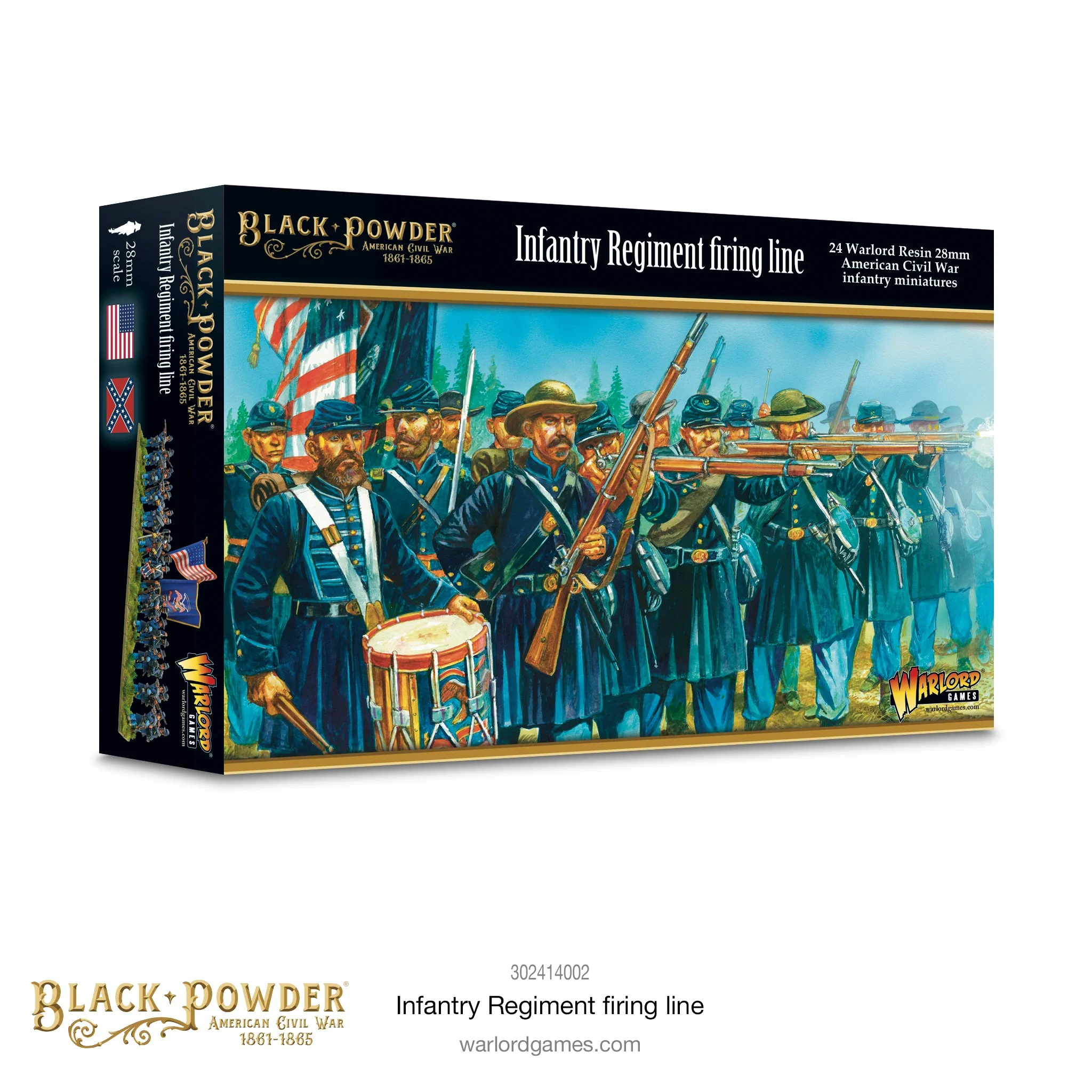 Black Powder: American Civil War Infantry Regiment Firing Line