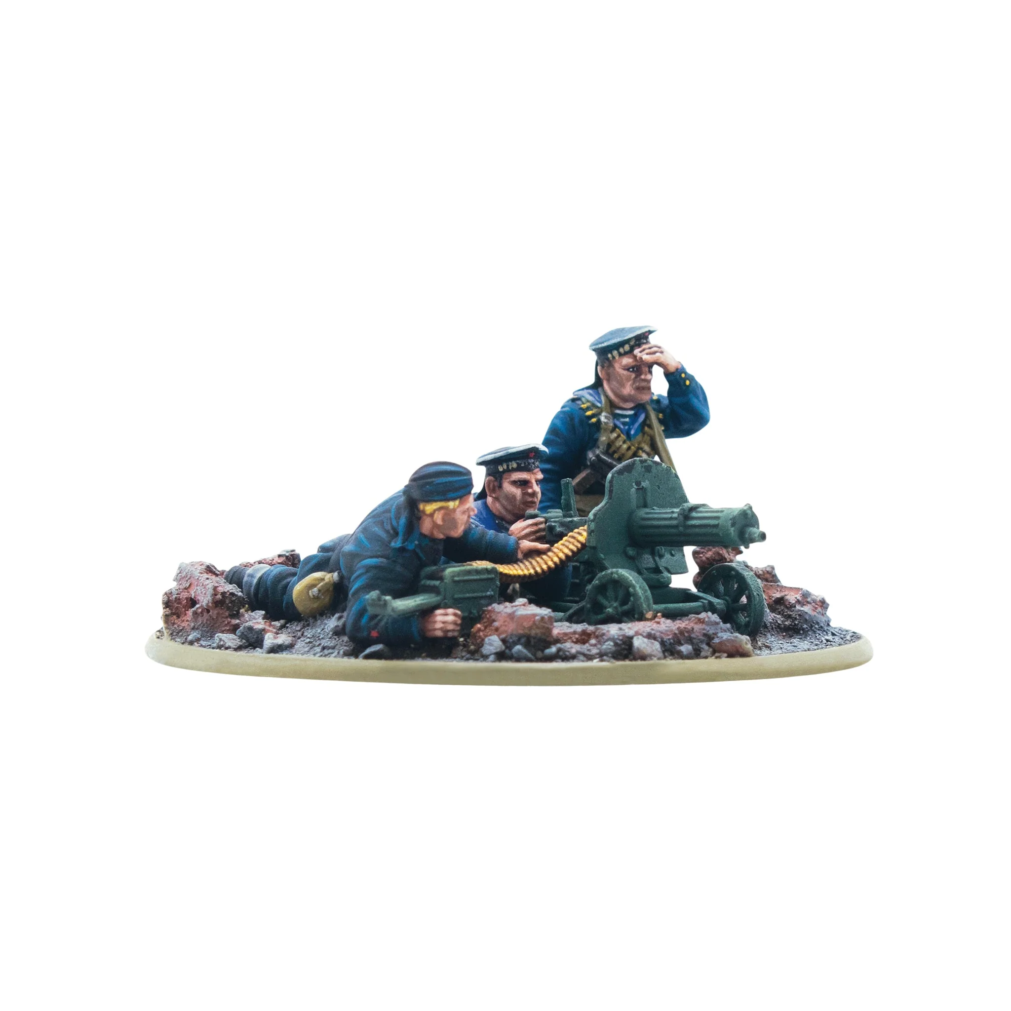 Bolt Action: Soviet - Naval Brigade Medium machine gun team Bolt Action: Soviet - Naval Brigade Medium machine gun team