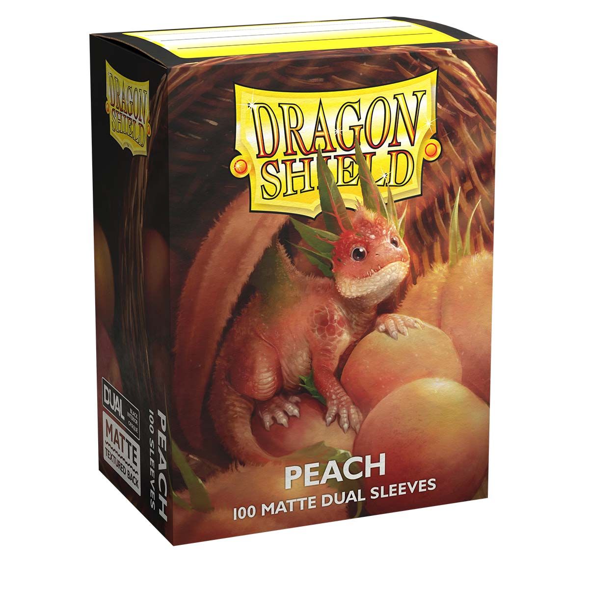 Dragon Shield: Dual Sleeves Matte Peach Dragon Shield: Dual Sleeves Matte Peach