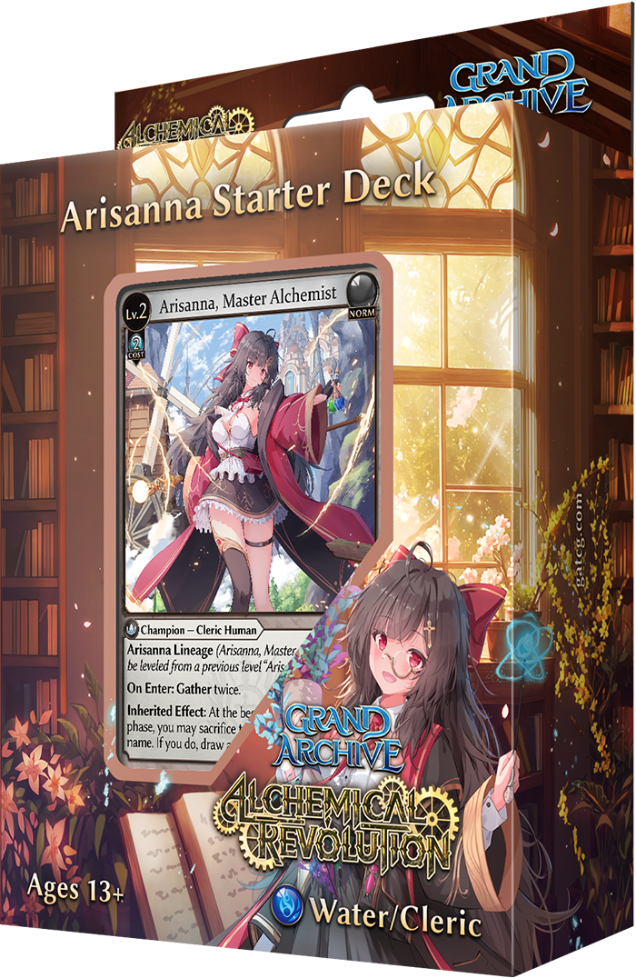 Grand Archive TCG: Alchemical Revolution Starter Deck "Arisanna" Grand Archive TCG: Alchemical Revolution Starter Deck "Arisanna"
