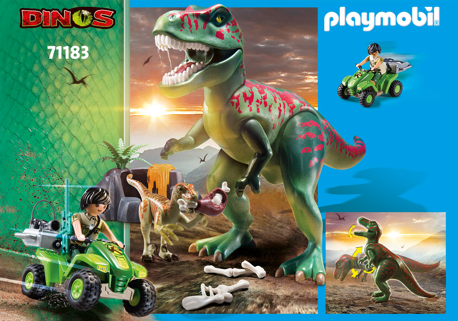 Playmobil: Dinos - T-Rex Angriff Playmobil: Dinos - T-Rex Angriff