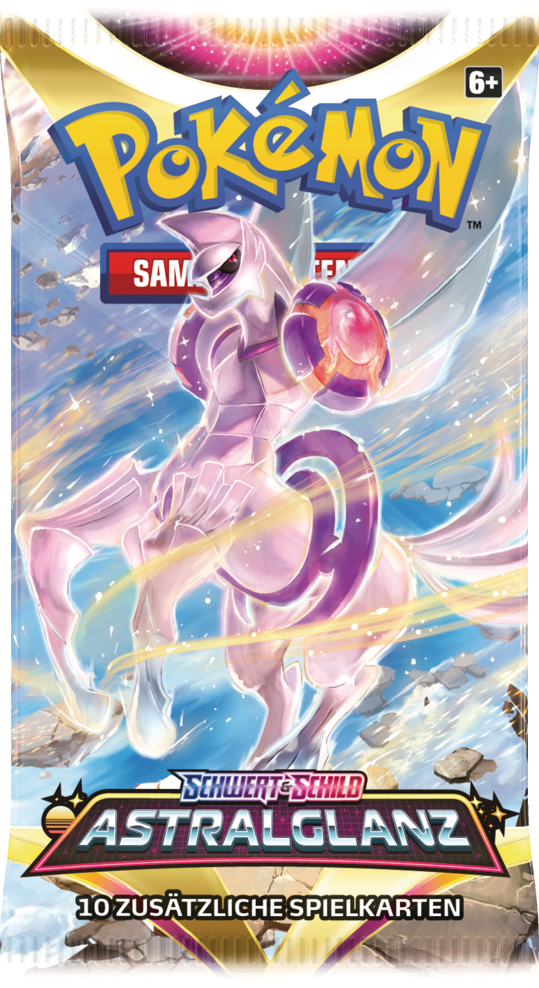 Pokémon CCG dt.: Schwert & Schild 10 - Astralglanz Boosterpack Pokémon CCG dt.: Schwert & Schild 10 - Astralglanz Boosterpack