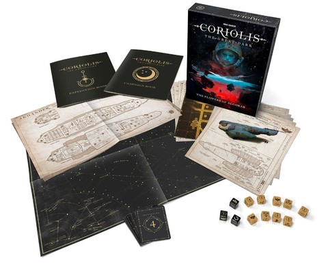 Coriolis - The great dark RPG: The Flowers of Algorab Buch, Veröffentlichung, Text