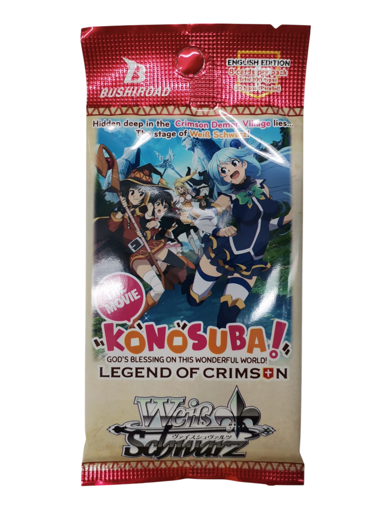 Weiß Schwarz CCG: Konosuba - Legend of Crimson Boosterpack (Reprint) Weiß Schwarz CCG: Konosuba - Legend of Crimson Boosterpack (Reprint)
